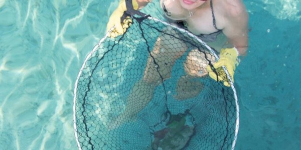 cleaning sea dubrovnik